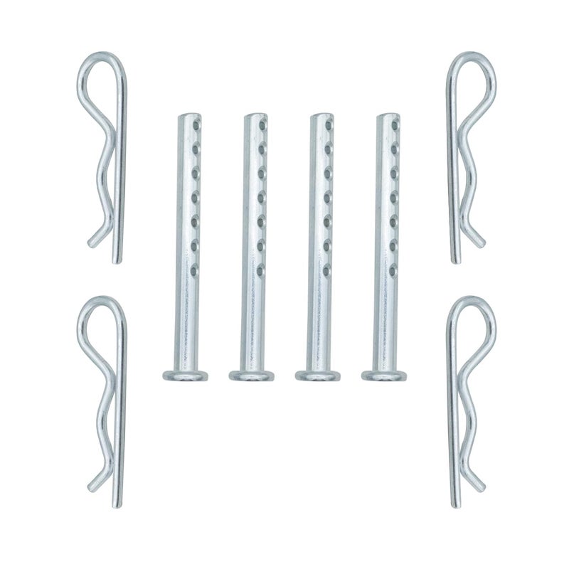 Fenhaliny Set of 4 Clevis Pin with R - Clip 472795 014973472795 -1/4 X 2-1/2 inches - Image 1